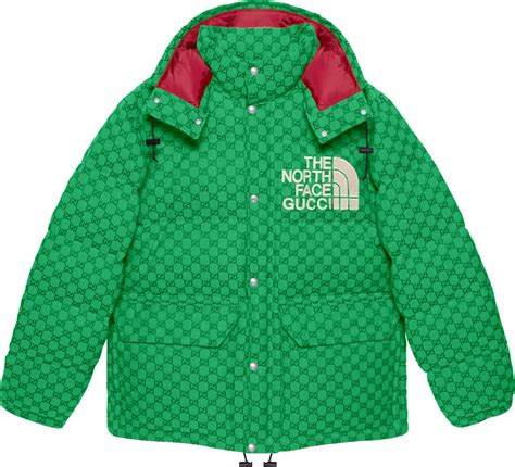 gucci north face green jacket|Gucci north face collection.